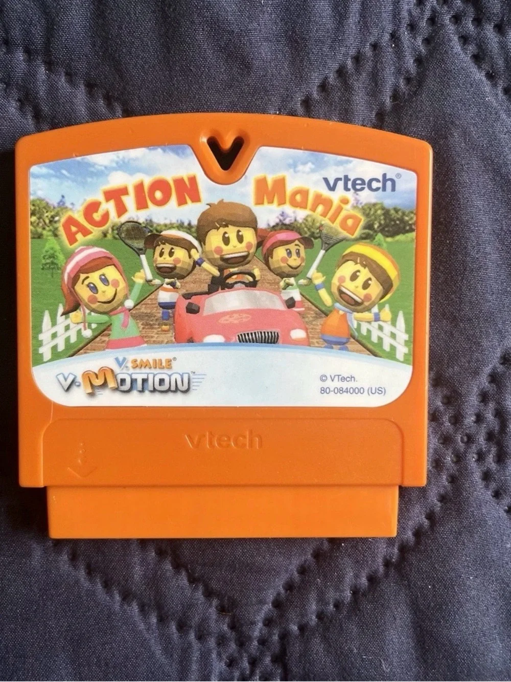 Lot Of 4 Vtech V.Smile V.Motion Games Scooby -  Mickey - Panda -  Action Mania